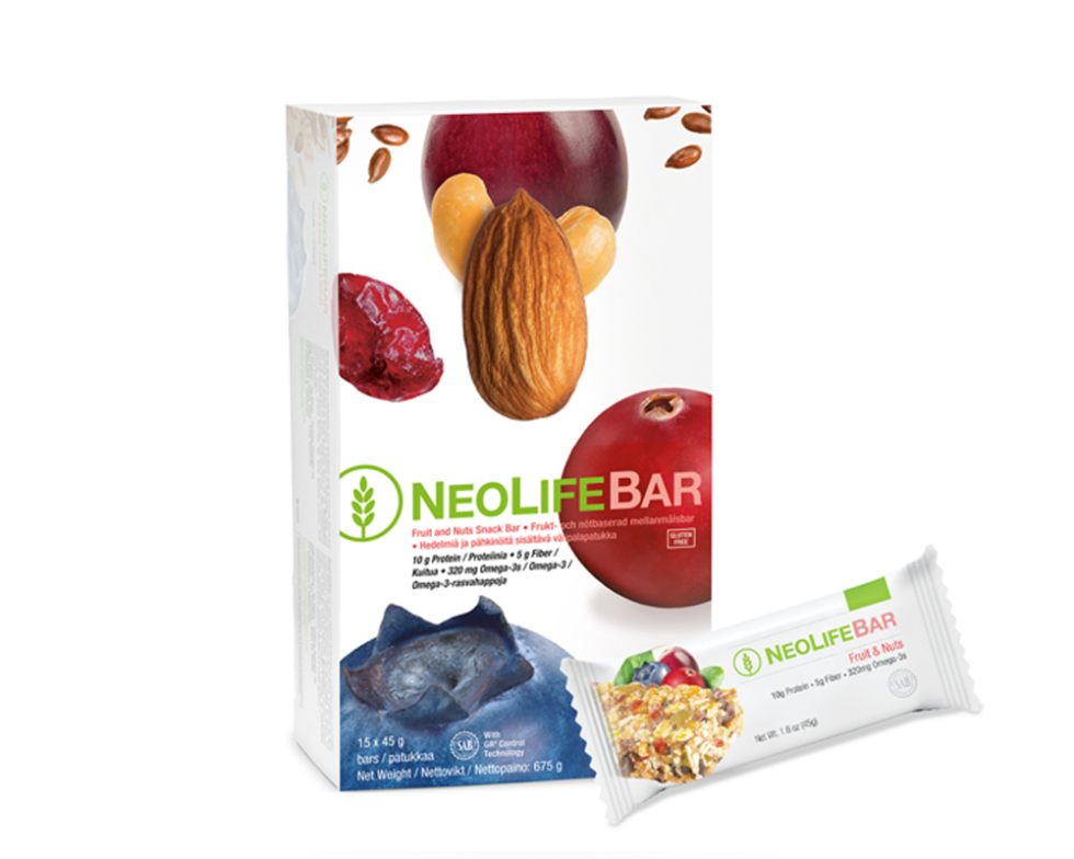 NeoLifeBar, Mješavina sojinih i zobenih pahuljica, sušenog voća te orašastih plodova